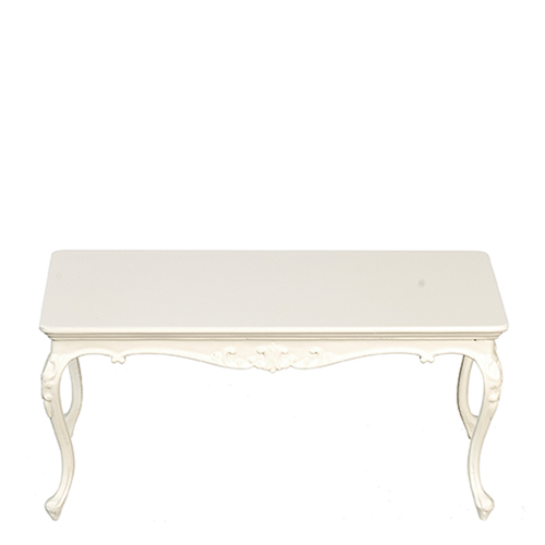 Victorian Dining Table, White