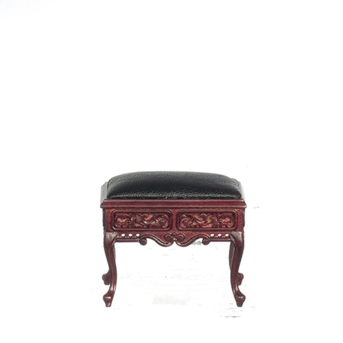 Victorian Organ Bench, Mahogany