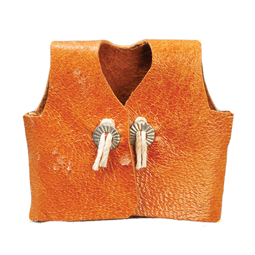 Cowboy Vest, Leather