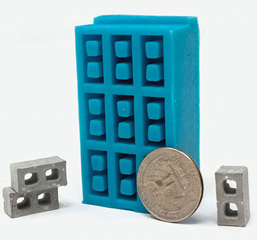 1:24 Cinder Block Mold