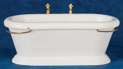 Old Fashioned Bathtub, White