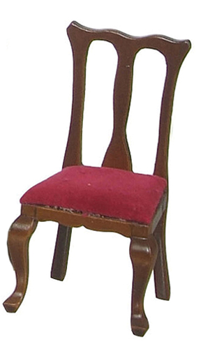 Queen Anne Style Chairs, Set of 4