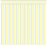 Dollhouse Miniature 1/2In Scale Wallpaper: Coventry, Yellow