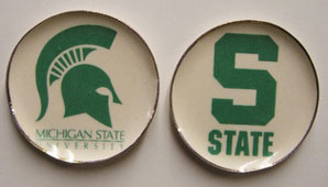 Dollhouse Miniature Michigan State Platter