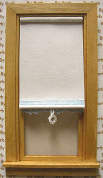 Dollhouse Miniature Designer Window Shade