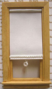 Dollhouse Miniature Designer Window Shade