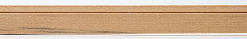Dollhouse Miniature Baseboard, 1/2 X 24