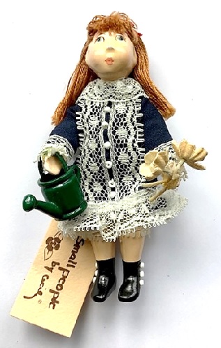 Small People by Cecily Girl with Watering Can