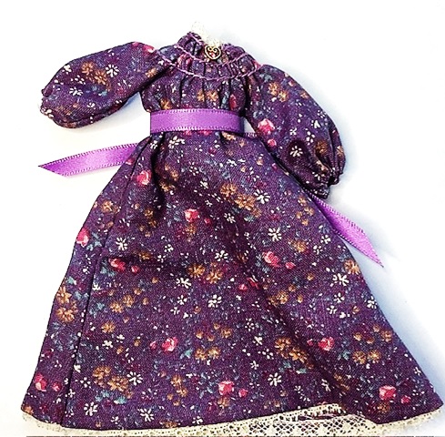Woman's Purple Dress