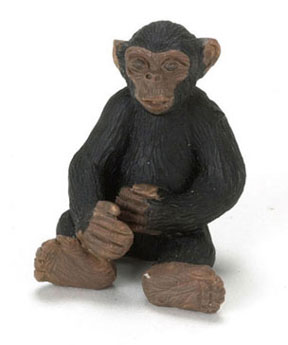 Dollhouse Miniature Chimpanzee
