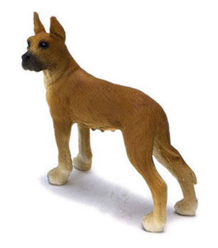 Dollhouse Miniature Great Dane