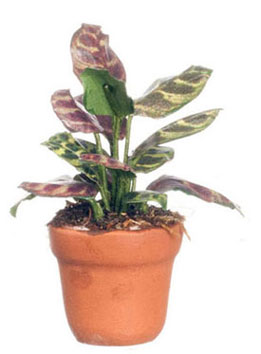 Dollhouse Miniature Green Plants