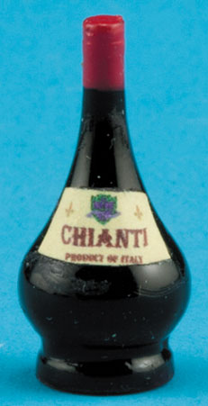 Dollhouse Miniature Chianti