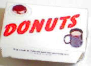 Dollhouse Miniature Donut Box -Empty