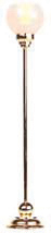 Dollhouse Miniature Pearl Globe Floor Lamp