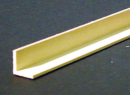 Dollhouse Miniature Corner Molding 3/8 In, 2/Pk
