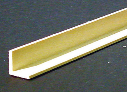 Dollhouse Miniature Corner Molding 1/2 In, 2/Pk