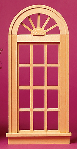 Dollhouse Miniature Playscale: Palladian Window
