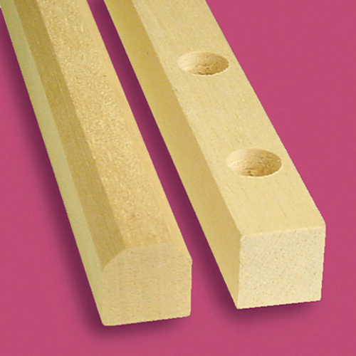 Dollhouse Miniature Playscale: Pre-Drilled Railing
