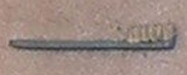 Dollhouse Miniature Toothbrush, Light Blue