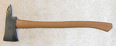 Dollhouse Miniature Fireman's Ax, Large