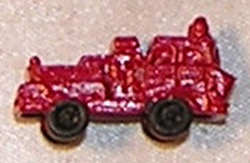 Dollhouse Miniature Toy Fire Truck