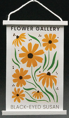 Black-eyed Susan Hanging Poster