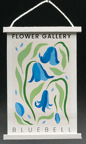 Bluebell Hanging Poster