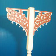 Dollhouse Miniature Porch Trim, 2-5/16H X 2-