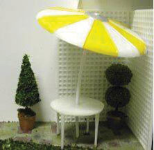 Patio Furniture Collection, 1 Set, 1:24 Scale