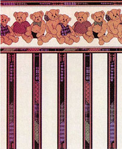 Dollhouse Miniature Wallpaper, Maxibear (Multi)