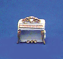 Dollhouse Miniature Spinet Piano