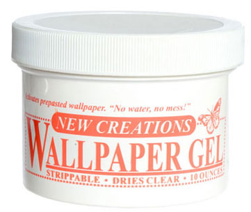 Dollhouse Miniature Wallpaper Gel, 5 Ounces