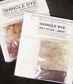 Dollhouse Miniature Dye-3 Shingle Dye, Gray (7159)