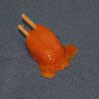 Dollhouse Miniature Popsicle, Orange, Melting
