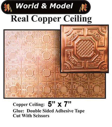 1/2In Copper Ceiling