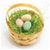 Easter Basket with Eggs
