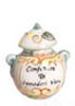 Dollhouse Miniature Soup Pot, Set Of 2, Size M